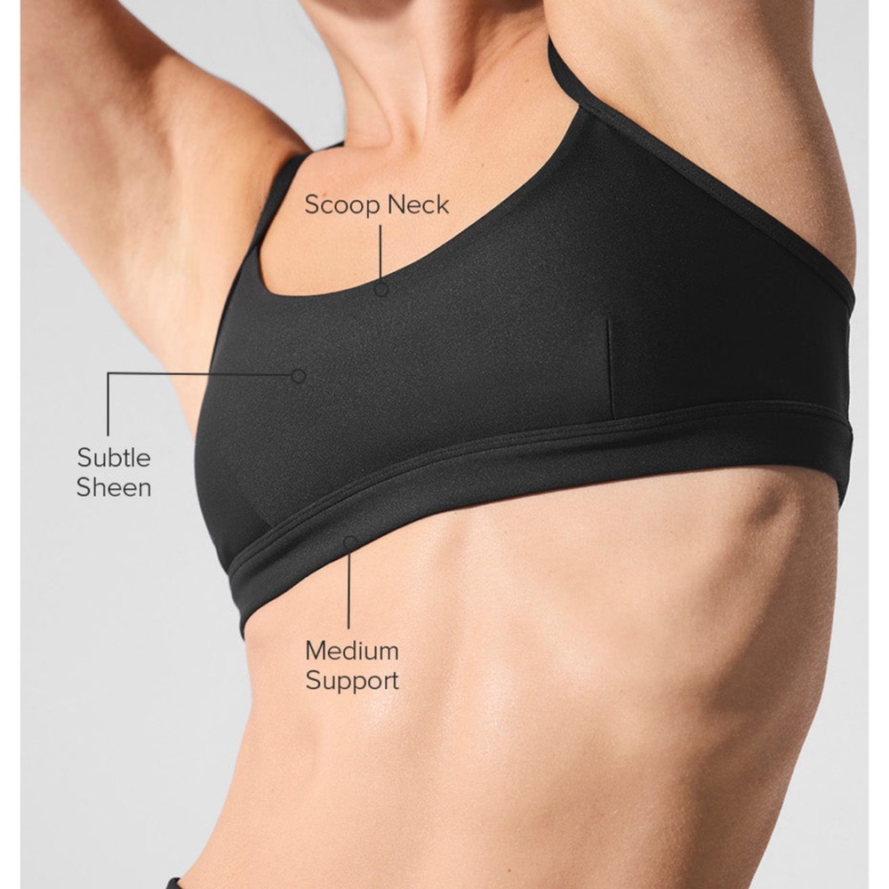 Alo Yoga Airlift Intrigue Bra – Black (multiple sizes) – NEW WITH TAGS - Picture 6 of 6